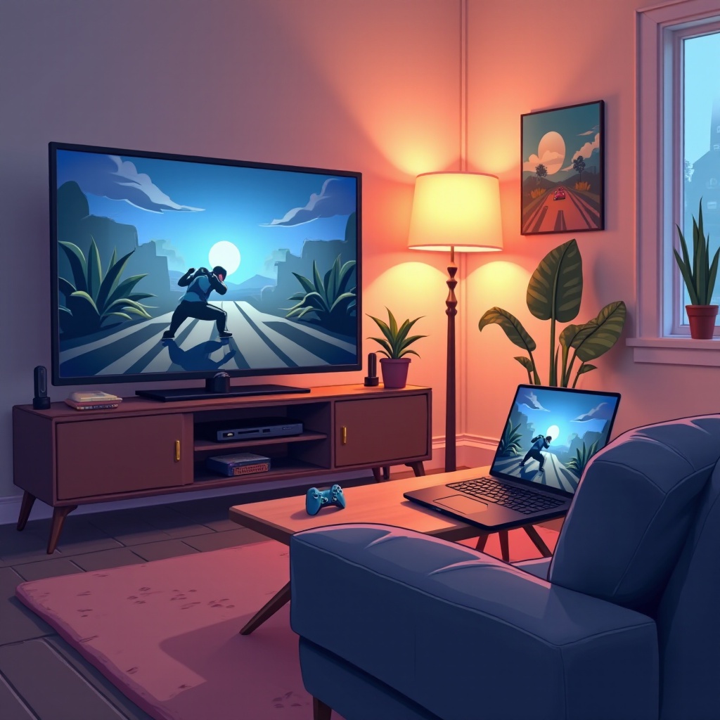 stream pc games to tv