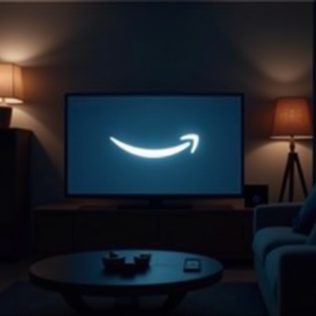 fire stick stuck on amazon logo