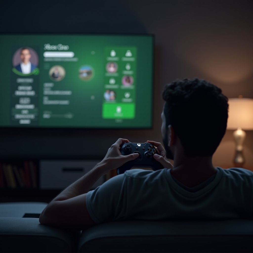 how to delete a xbox one profile